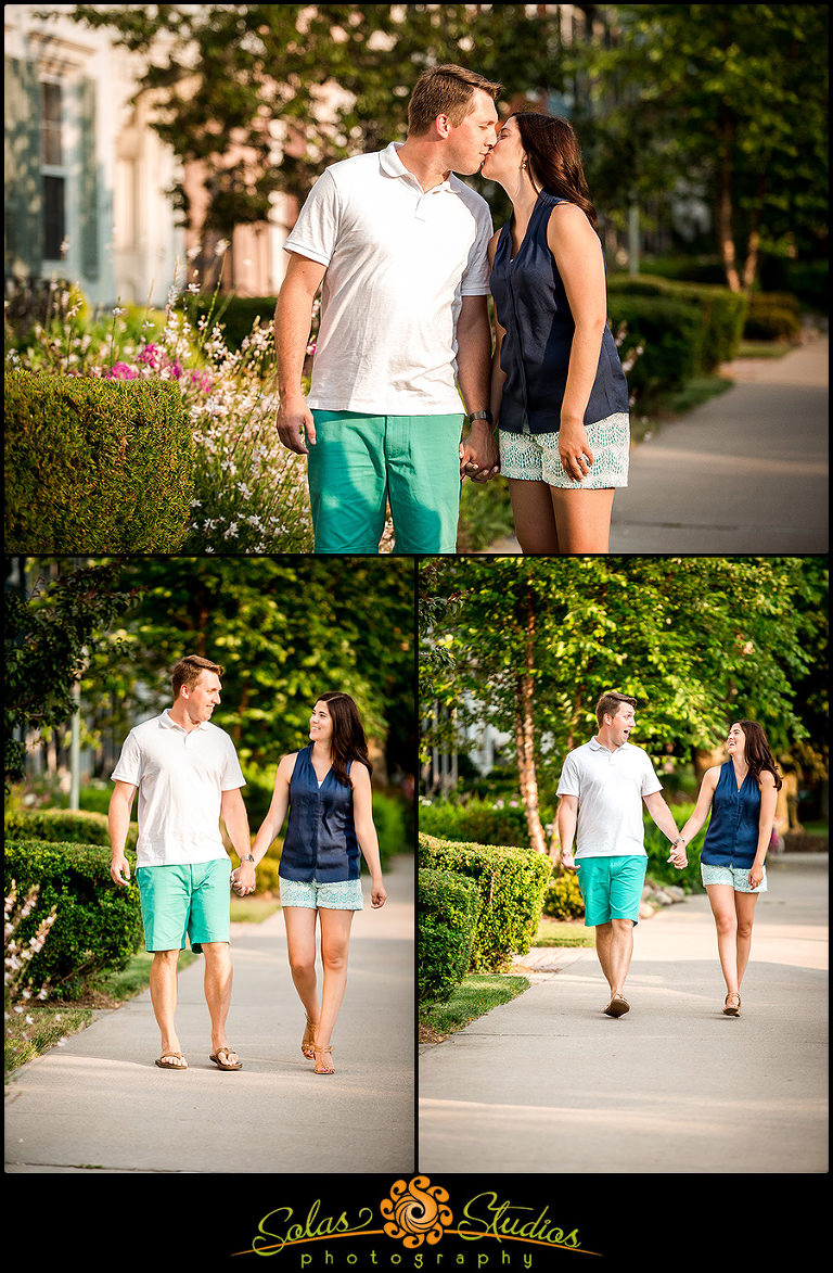 Engagement Photos Geneva Row Houses