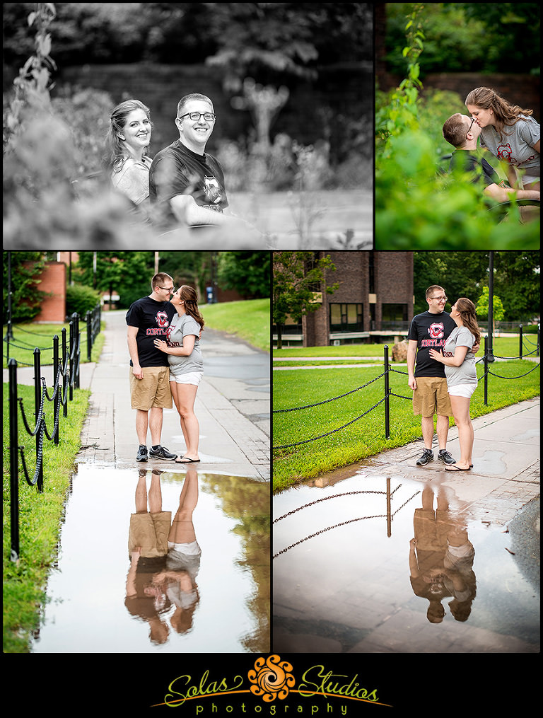 Engagement Photos at SUNY Cortland