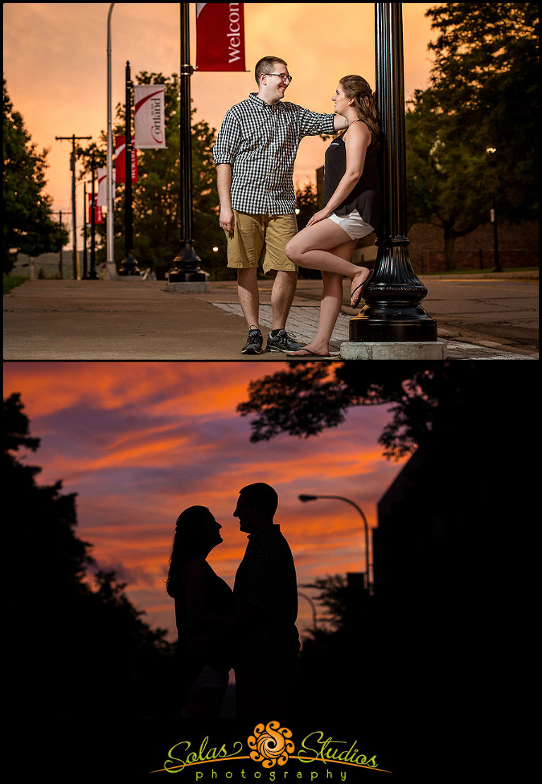 Engagement Photos at SUNY Cortland