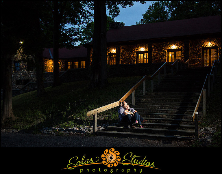 Engagement photos at Green Lakes