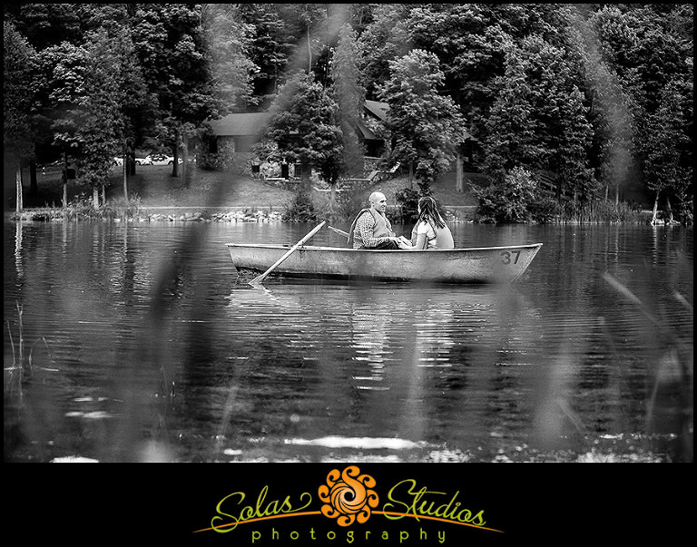 Engagement photos at Green Lakes