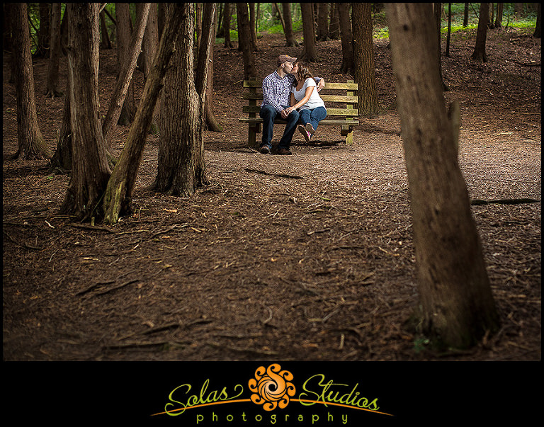 Engagement photos at Green Lakes