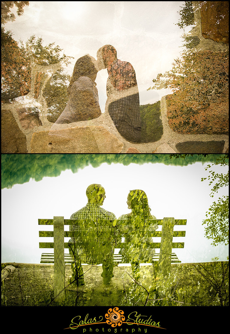 Engagement photos at Green Lakes