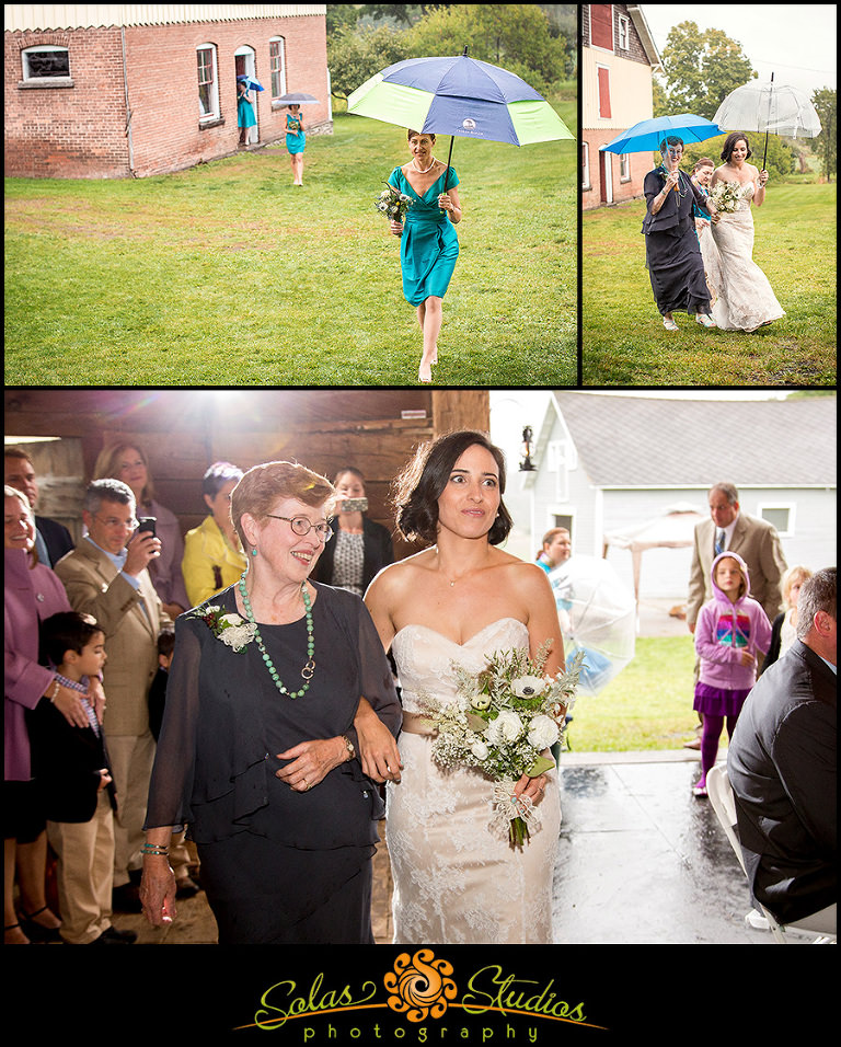 Vintage Fall Barn Wedding Photos in Cherry Valley NY