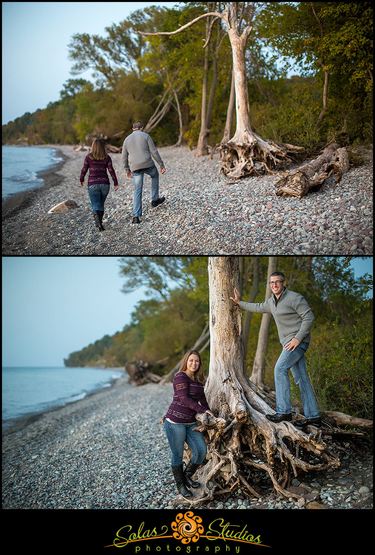 Sunset Engagement Photos at McIntyre Bluff Oswego