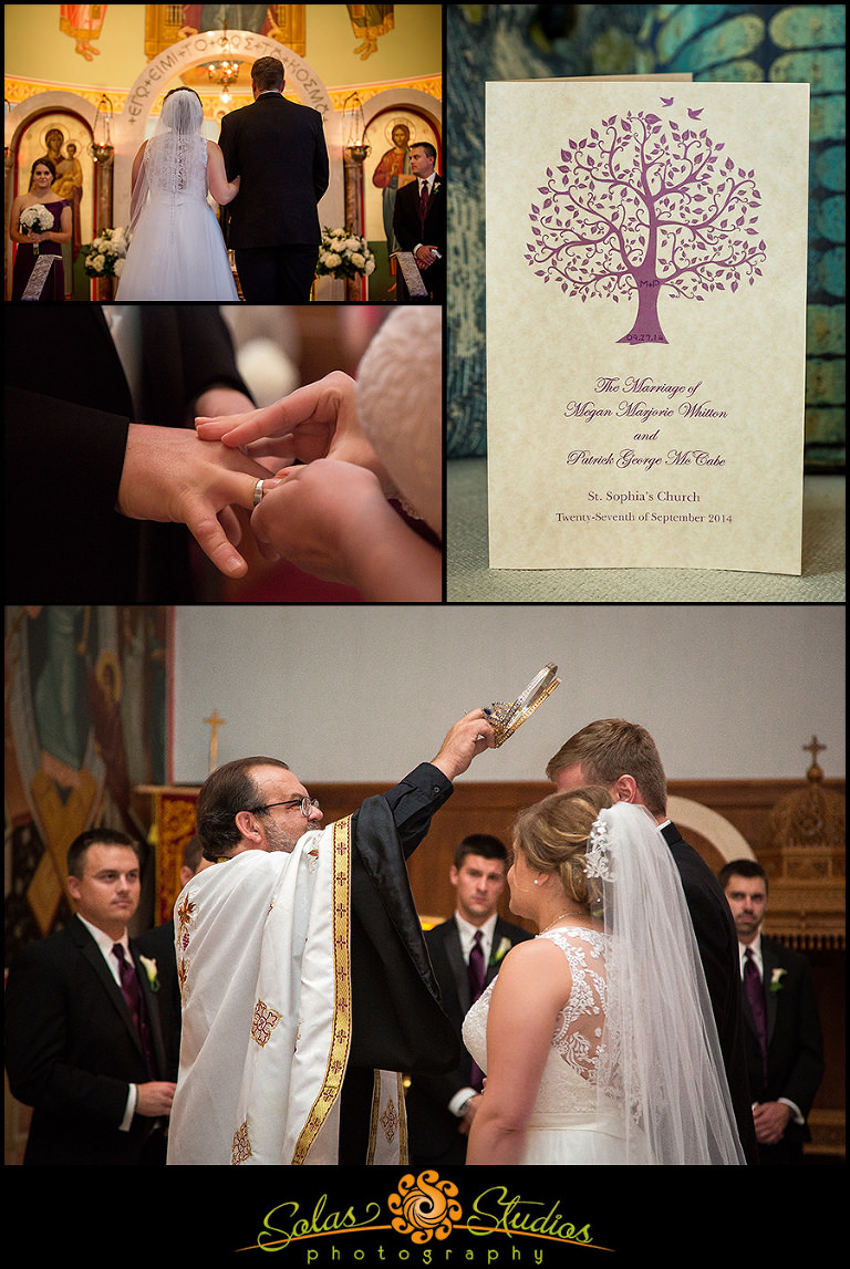 Wedding at St. Sophia's Greek Orthodox Church