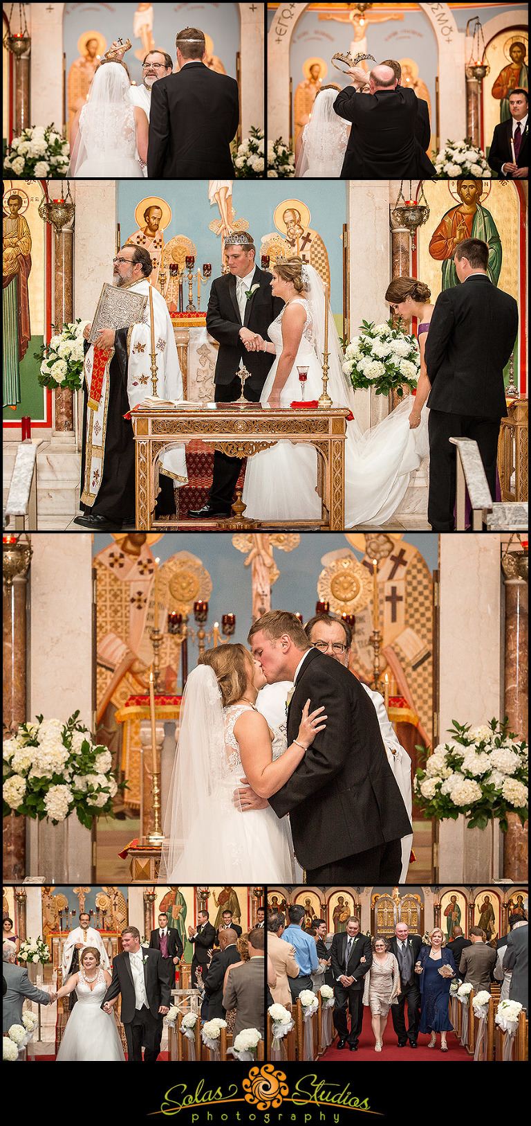 Wedding at St. Sophia's Greek Orthodox Church