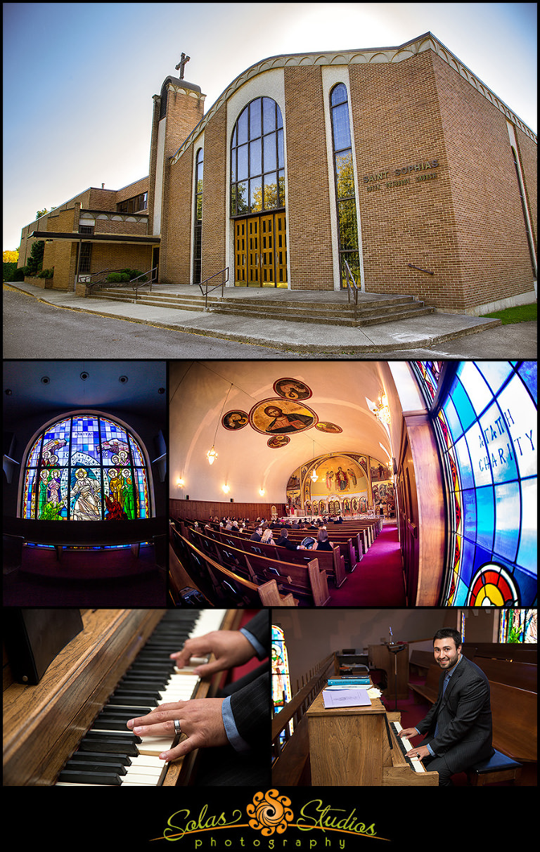 Wedding at St. Sophia's Greek Orthodox Church