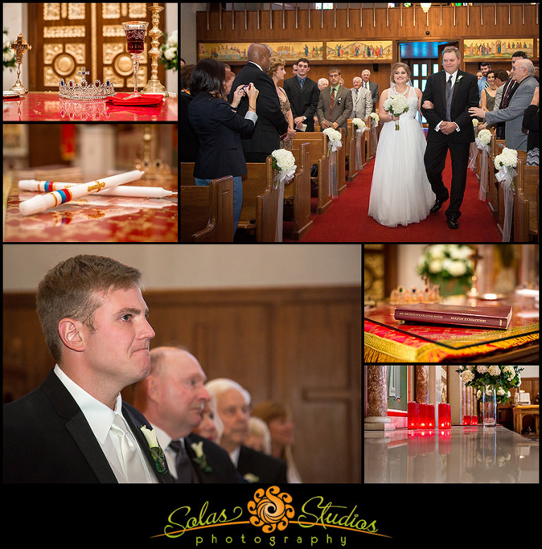 Wedding at St. Sophia's Greek Orthodox Church