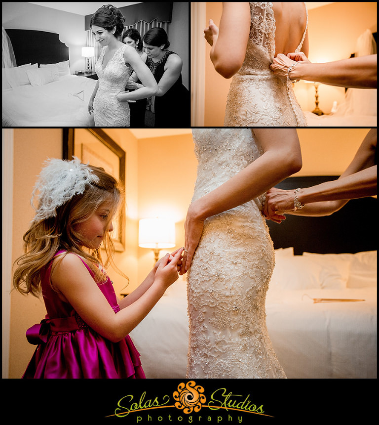 Solas Studios Wedding Photography at The Genesee Grande Hotel