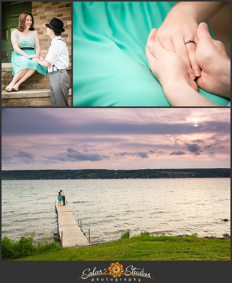 Solas Studios Engagement Session at Keuka Lake State Park