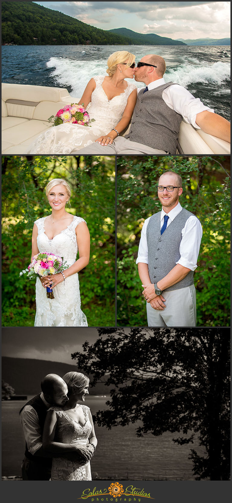 Solas Studios Wedding at Lake George, Ticonderoga, NY