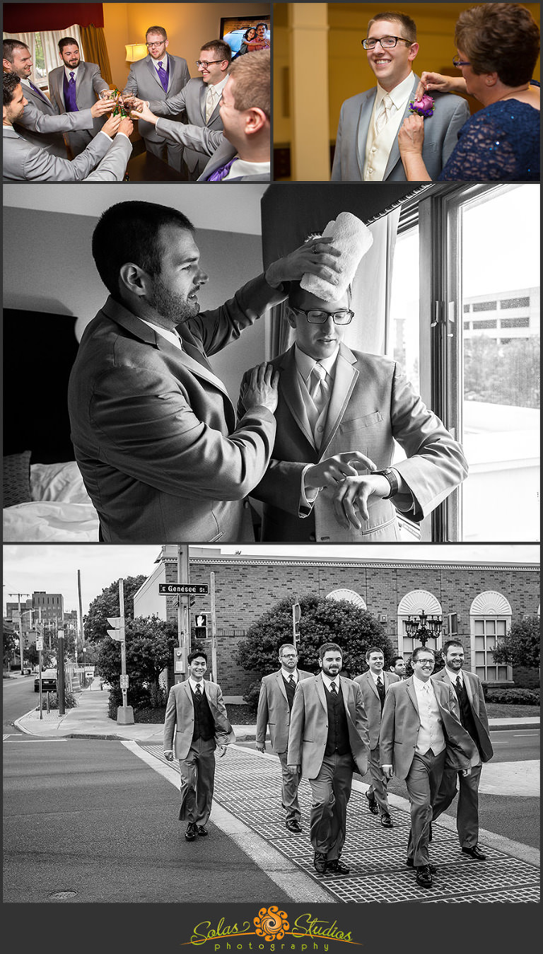Solas Studios Wedding at The Genesee Grande, Syracuse