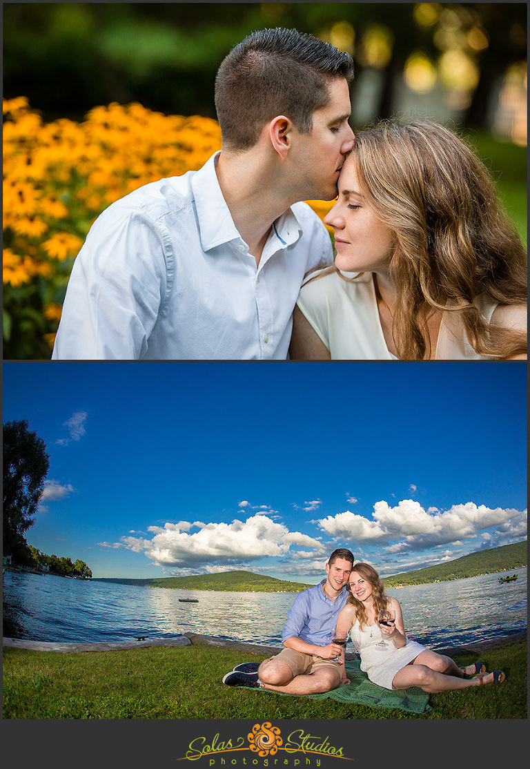 Solas Studios Engagement Session at Canandaigua Lake