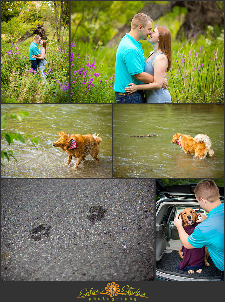 Solas Studios Engagement Session at Nine Mile Creek