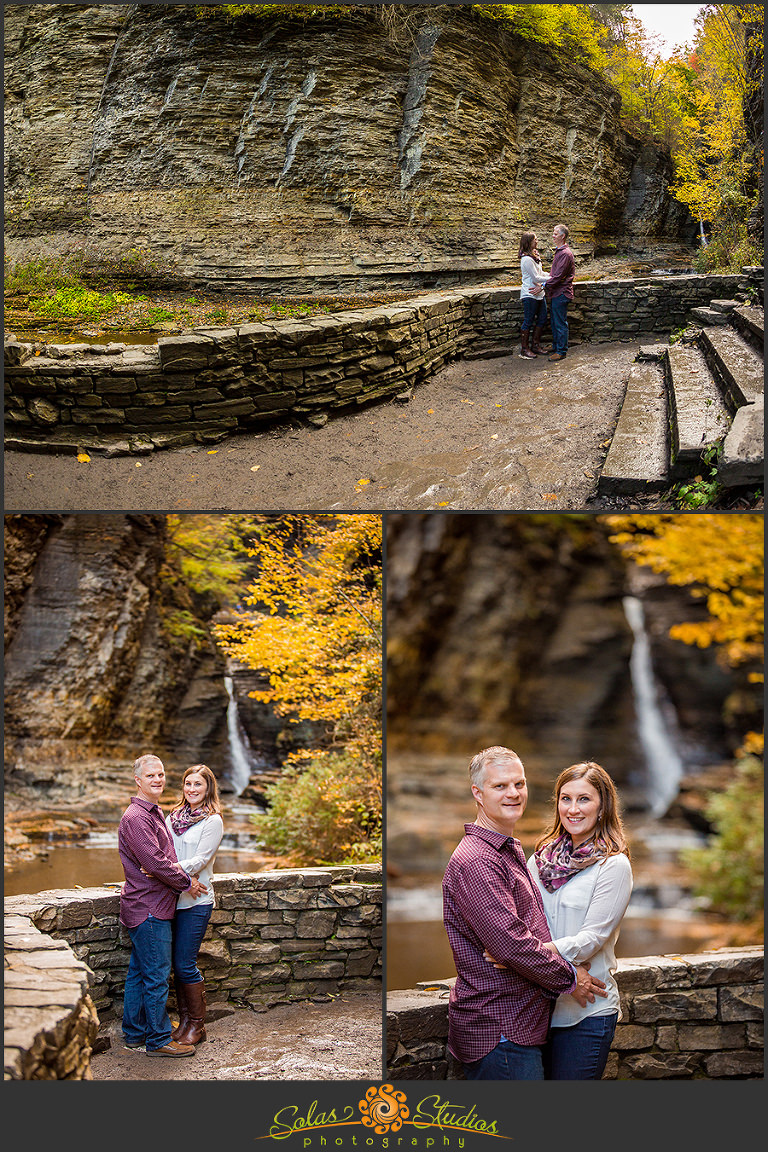 Solas Studios Engagement Session at Watkins Glen, NY