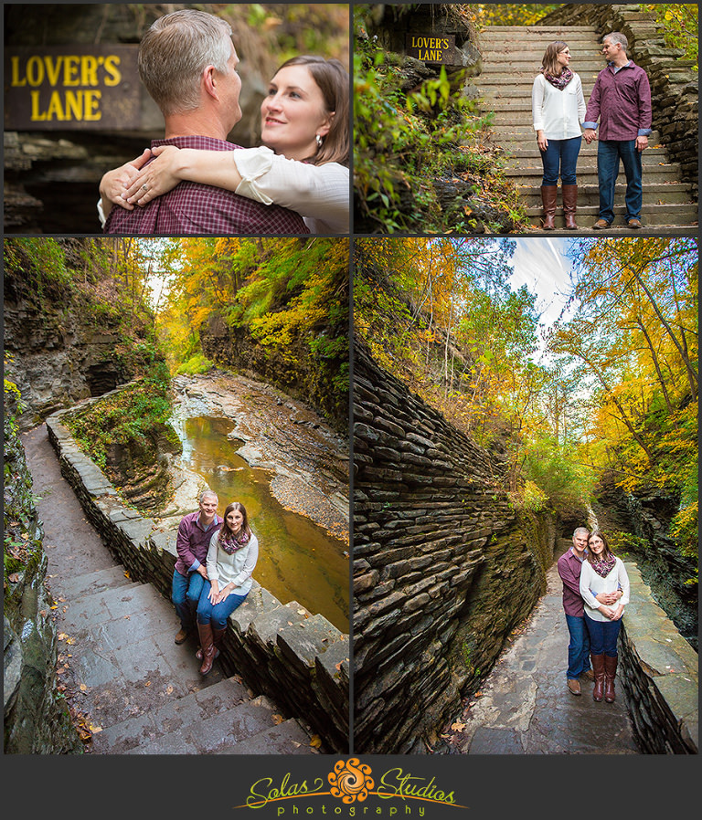 Solas Studios Engagement Session at Watkins Glen, NY