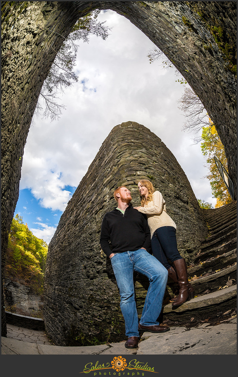 Solas Studios Engagement Session at Watkins Glen, NY