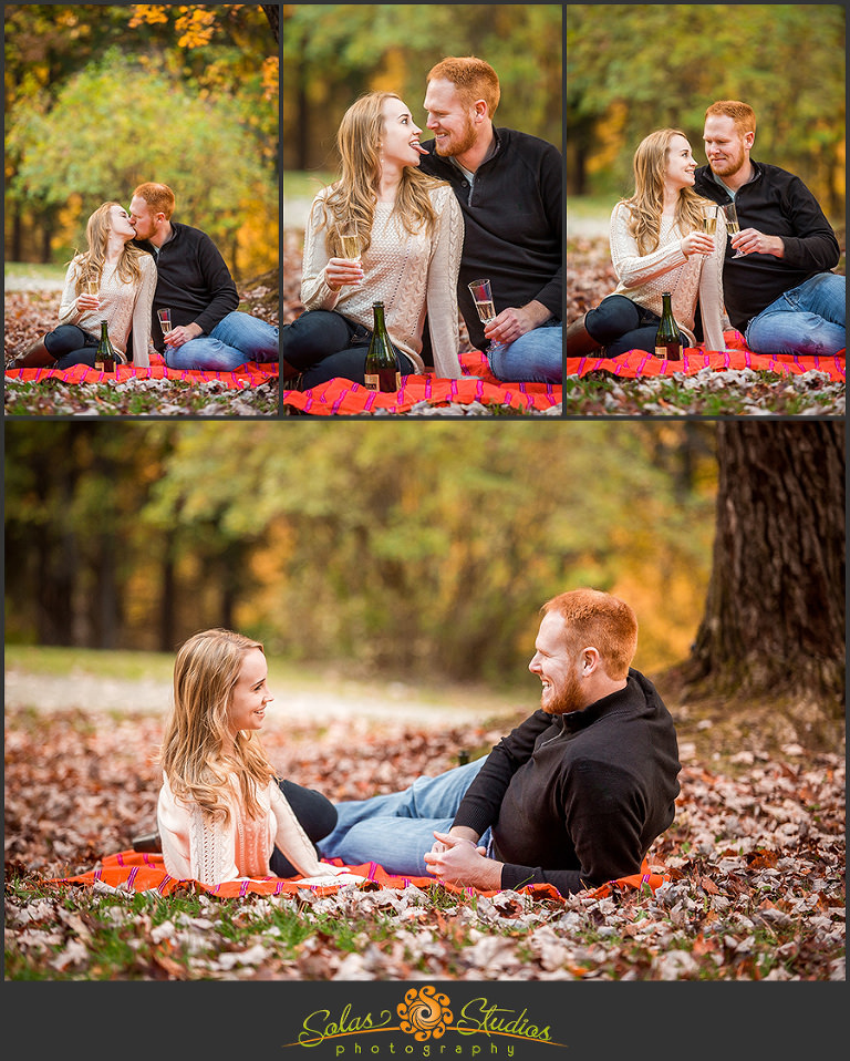 Solas Studios Engagement Session at Watkins Glen, NY