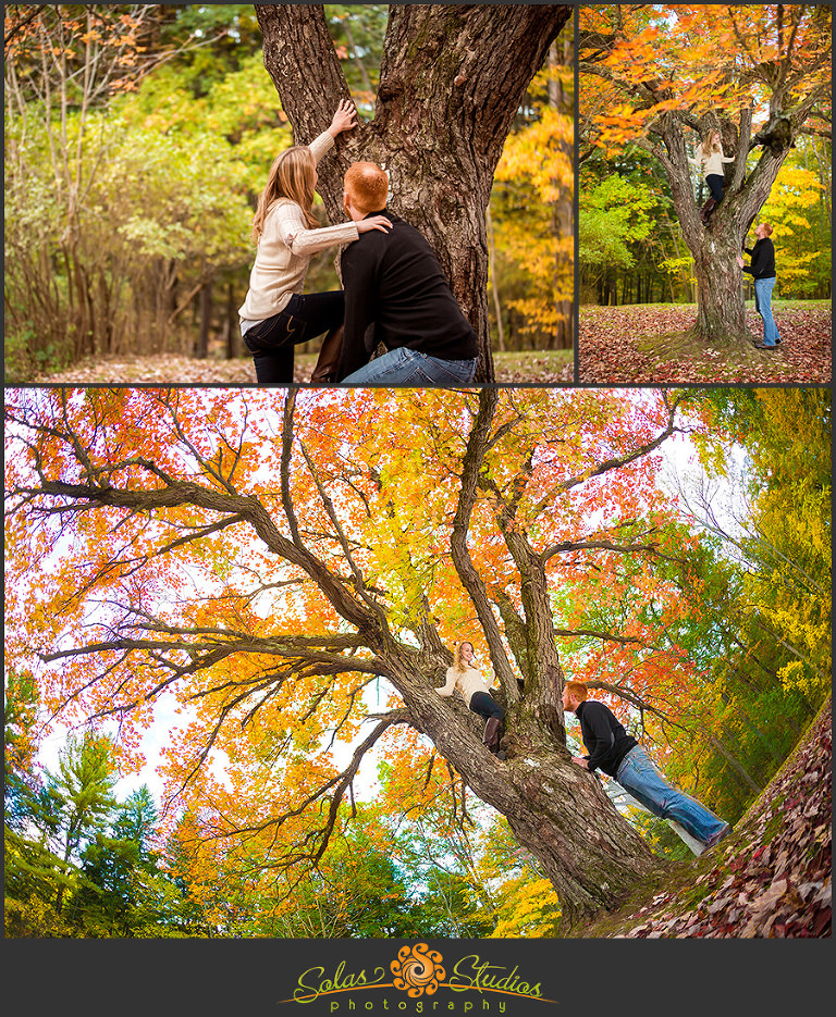 Solas Studios Engagement Session at Watkins Glen, NY