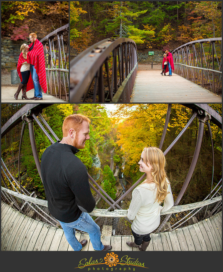 Solas Studios Engagement Session at Watkins Glen, NY