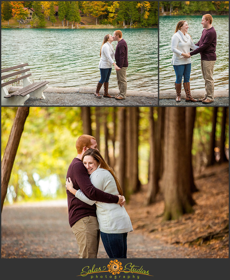 Solas Studios Engagement Session at Green Lakes, NY