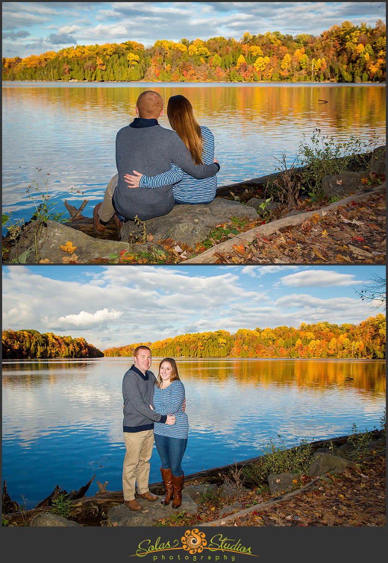 Solas Studios Engagement Session at Green Lakes, NY
