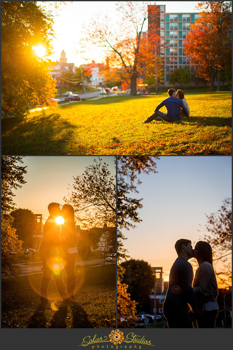 Solas Studios Engagement Session at Syracuse University, NY