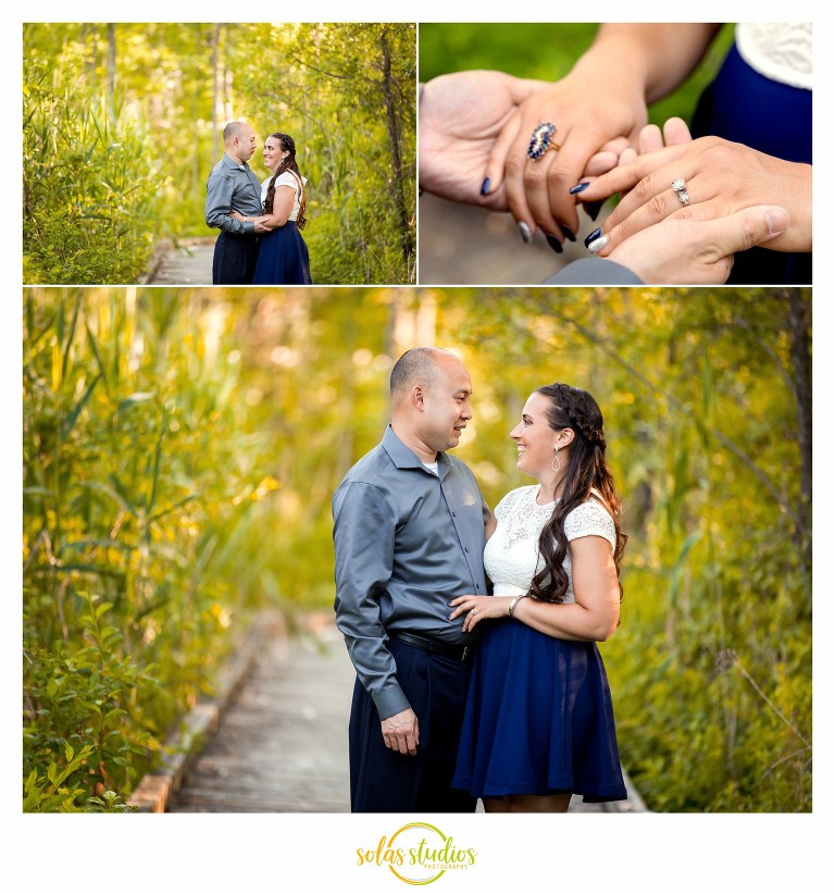 engagement session Butternut Creek Trail fayetteville 1