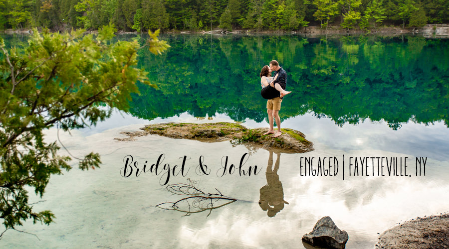 Engagement Session Green Lakes State Park Fayetteville Portrait Photography