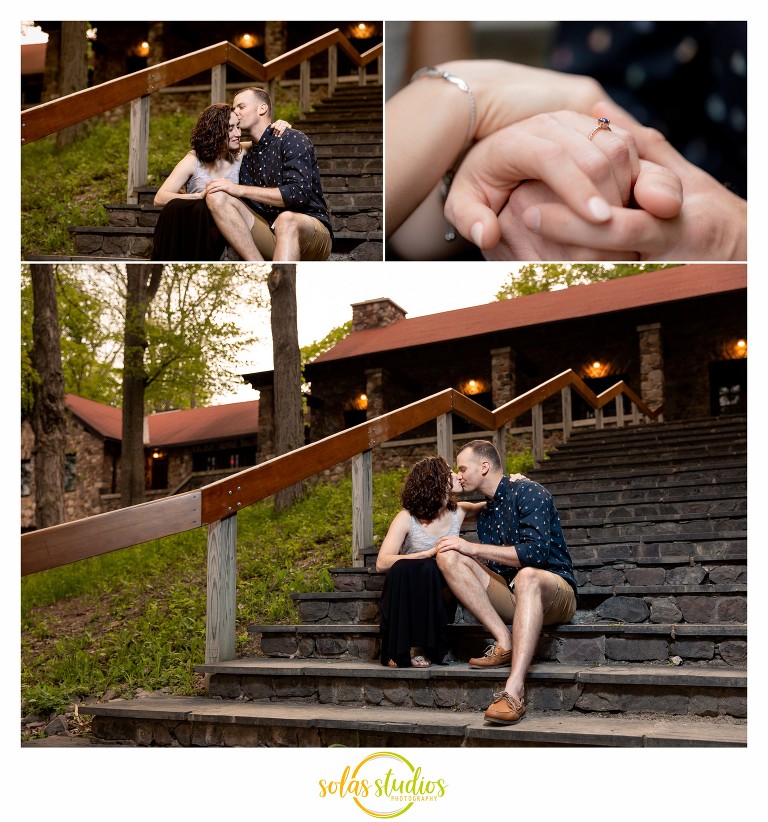Green Lakes State Park Engagement Session Portraits Photography 3